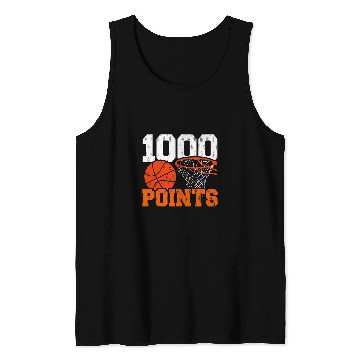 Discover 1000 Points Basketball Scorer High School Basketball Boys Tank Tops