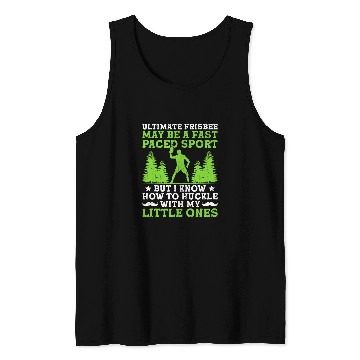 Discover Ultimate Frisbee Dad Flying Throw Disc Player Tank Tops