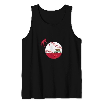 Discover californias High School Baseball Pitcher Cali Pitching Coach Tank Tops