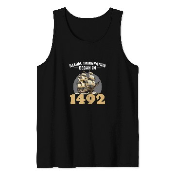 Discover Aboriginal Indians Indigenous People Native American Day 5 Tank Tops