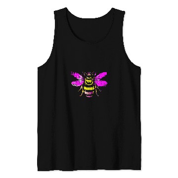 Discover Queen Bee Honey Bee Vintage Tank Tops