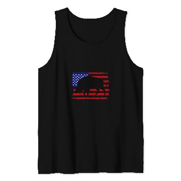 Discover Hog Removal Technician Boar Hunting Wild vintages Pig US Flag 21 Tank Tops