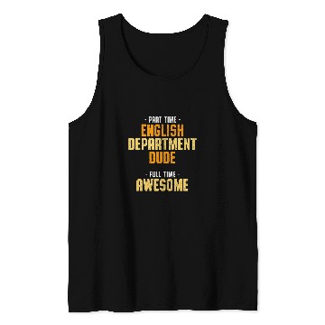 Discover English Department Teacher School Staff 23 Tank Tops