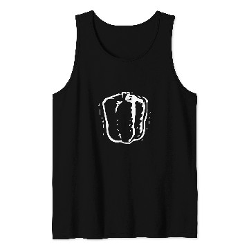 Discover Lacrosse Gift Bell Pepper Vegetable Tank Tops