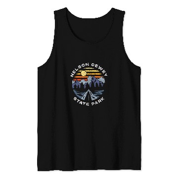 Discover Nelson Dewey State Park Wisconsin Vacation Camping Souvenir Tank Tops