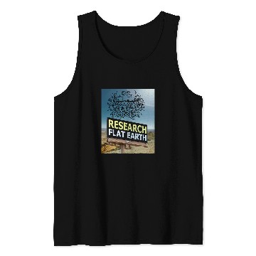 Discover Penguin Pet Research Flat Earth IPS Penguin Billboard Tank Tops