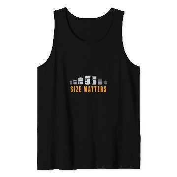 Discover Photography Camera Lens Size Matter Photographer Shutterbug 2 Tank Tops