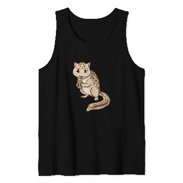 Discover Squirrel Pet Kawaii Thirteenlined ground squirrel Tank Tops