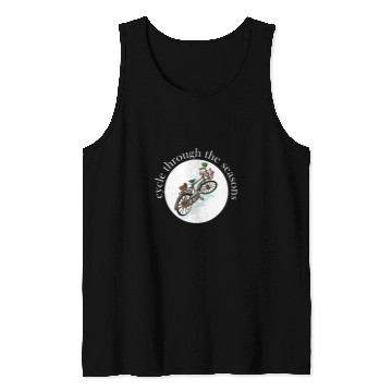 Discover Cycle Through The Seasons Tank Tops