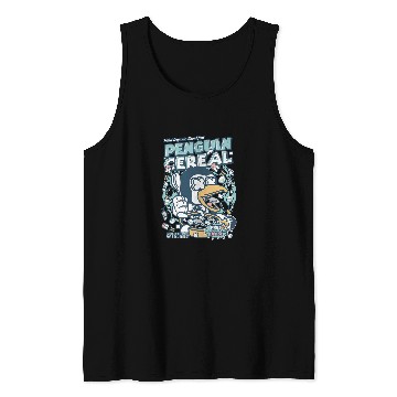 Discover Penguin Pet Cereal Tank Tops