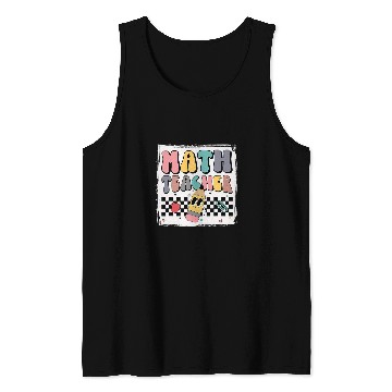 Discover Bleached Math Teacher Team Math Squad Back To School 2 Tank Tops