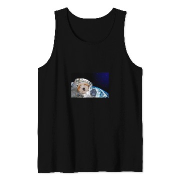 Discover Dog in Space Tibetan Terrier Tank Tops