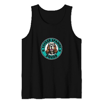 Discover Cocker Spaniel Squad I Dog Lover I Cocker Spaniel Tank Tops