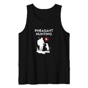 Discover Dog Pheasant Hunting Tank Tops