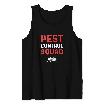 Discover Pest Control Squad Bed Bug Control Exterminator 2 Tank Tops