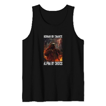 Discover Sloth Pet Alpha Sloth Cringe Meme Funny Cringy Animal Tank Tops