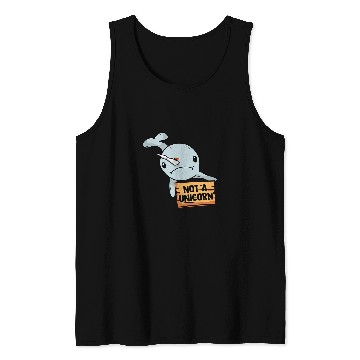 Discover Grumpy Narwhal Hilarious Saying For Unicorns Squishy Lover Tank Tops