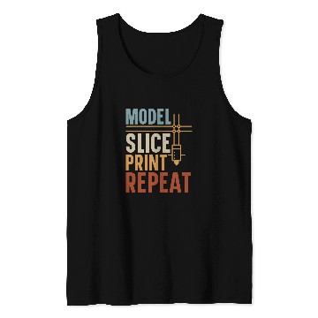 Discover 3D Printer Model Slice Print 3D Printing Tank Tops
