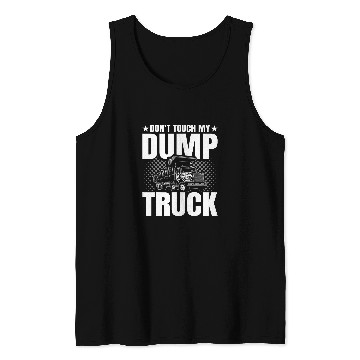 Discover Fit for Men Dump Truck Hat Essentials Dump Truck Driver Tank Tops