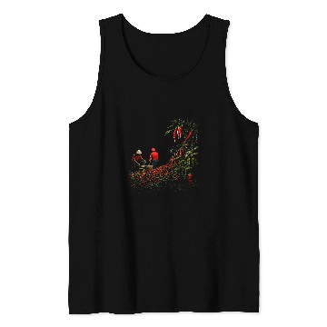 Discover Chili Hot Pepper Chillis Field Peppers Harvesting Farming Tank Tops