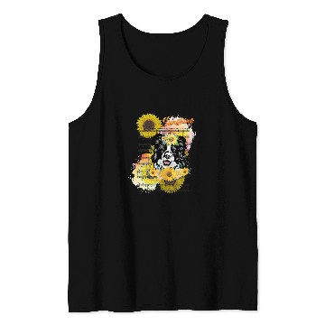 Discover Border Collie You Are My Sunshine Tank Tops