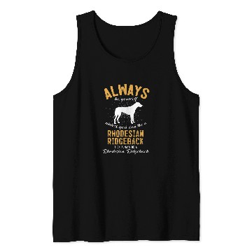 Discover Be A Rhodesian Ridgeback Lover Tank Tops
