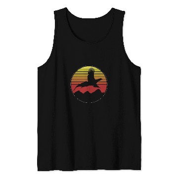 Discover Retro vintages Pheasant Hunting Upland Bird Hunting Tank Tops