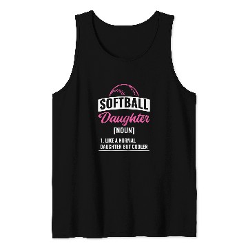 Discover Daughter Description Meaning Softball 1 Tank Tops