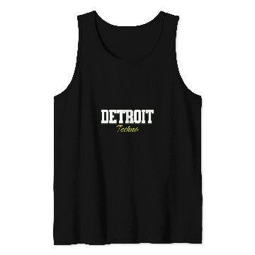Discover DETROIT TECHNO 2 Tank Tops