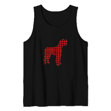 Discover buffalo plaids German Wirehaired Pointer Dog Christmas Pajama Tank Tops