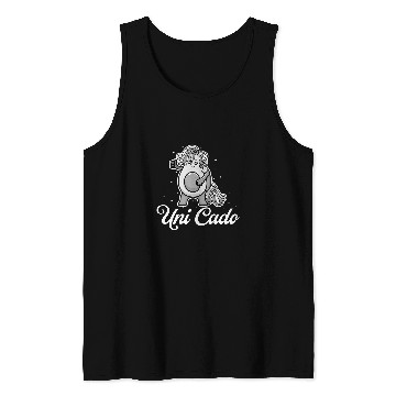 Discover Uni Cado Cute Avocado Funny Unicorns Guacamole Vegan 2 Tank Tops
