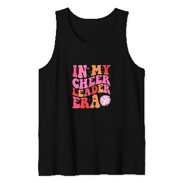 Discover Funny Cheer Quote In My Cheerleader Era cheerleading coach Tank Tops
