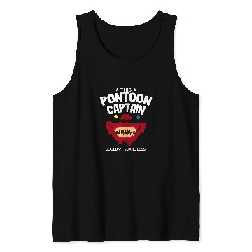 Discover Pontoon Fun This Pontoon Captain Couldnt Scare Less Halloween 2 Tank Tops