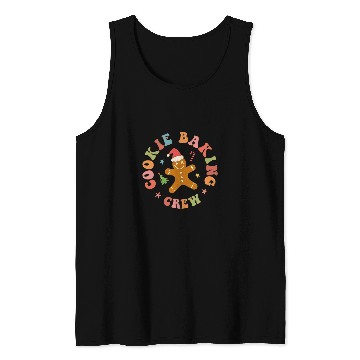 Discover Cookie Baking Crew Christmas Festive Holiday Baking Design Tank Tops