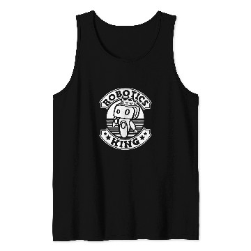 Discover Robotics King 2Artificial Intelligence Ai Robots Tank Tops
