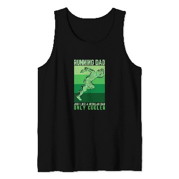 Discover Funny Running For Dad Marathon Runner Coachs Marathoner Tank Tops
