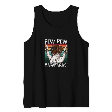 Discover German Shorthaired Pointer Pew Pew Dog vintages Retro Sunset Tank Tops