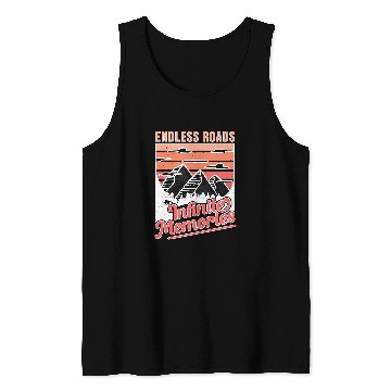 Discover Endless Roads Infinite Memories Road Trip 2 Tank Tops