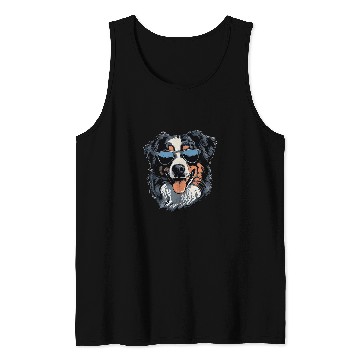 Discover Australian Shepherd Sunglasses Aussie Tank Tops