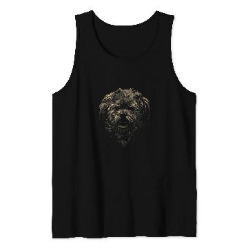 Discover Shih Tzu Dog Portrait 2 Tank Tops
