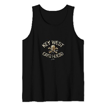 Discover JCombs Key West Cayo Hueso Florida Pirate 22 Tank Tops