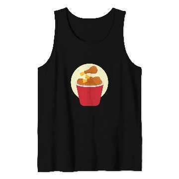 Discover Chicken Wings Delicious Fast Food Tank Tops