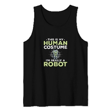 Discover Robotics Kids Robot Costume Boys Robots Tank Tops