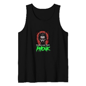 Discover Devil Girl Sigma Phonk Tank Tops
