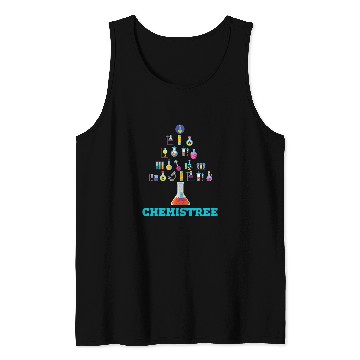 Discover Chemistree Funny Chemist Physics Theoretical Formula Tank Tops