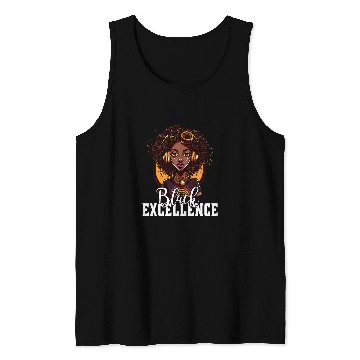 Discover Black Excellence African Pride Black History Month 1 Tank Tops