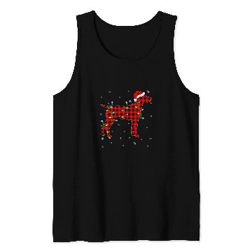 Discover buffalo plaids Matching German Shorthaired Pajama Christmas Tank Tops
