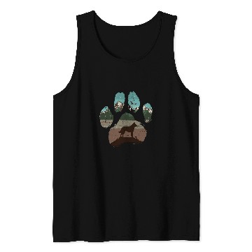 Discover Belgian Malinois Paw Mom Dad Dog Lover Women Tank Tops