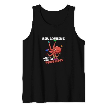 Discover Funny Bouldering and Rock Climbing Tank Tops