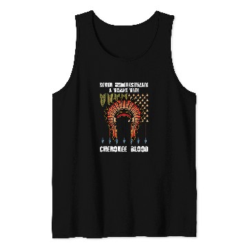 Discover Cherokee Pride Feathers Native American 2 Tank Tops